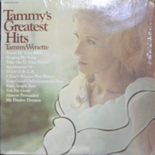 TAMMY WYNETTE - GREATEST HITS  (STAND BY YOUR MAN수록/USA) LIKE NEW