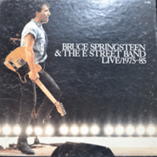 BRUCE SPRINGSTEEN &amp; THE E STREET BAND - LIVE 1975 / 85 (5LP BOX/31 PAGE 사진및 가사집 내장/USA) EX+/NM