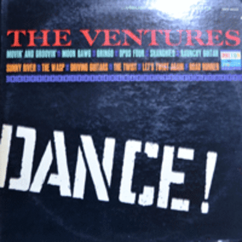 VENTURES - DANCE (STEREO/American instrumental rock group/&quot;샹하이 트위스트&quot; 수록/* USA DOLTON 1st press) EX+/EX++