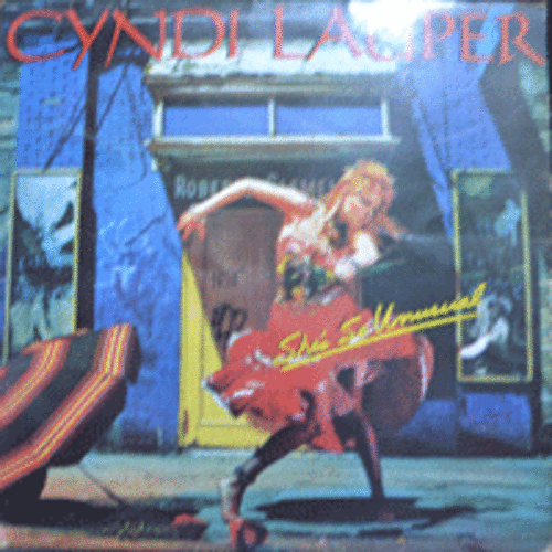 CYNDI LAUPER - SHE&#039;S SO UNUSAL (SHE BOP 수록/해설지) NM