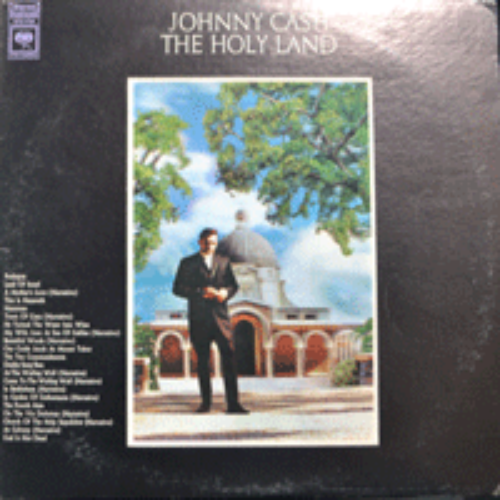 JOHNNY CASH - THE HOLY LAND (3D COVER/USA) EX++/EX+
