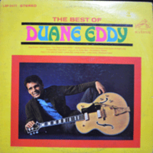 DUANE EDDY - THE BEST OF DUANE EDDY (American Guitarist &quot;twangy&quot; sound / DANCE WITH THE GUITAR MAN 수록/* USA  ORIGINAL 1st press  LSP-3477) EX++