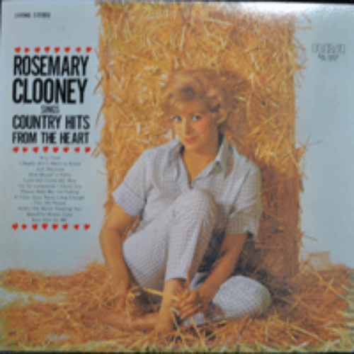 ROSEMARY CLOONEY - SINGS COUNTRY HITS FROM THE HEART (은희, 라나에로스포의 &quot;아름다운 갈색 눈동자&quot; BEAUTIFUL BROWN EYES 수록/JAPAN) MINT