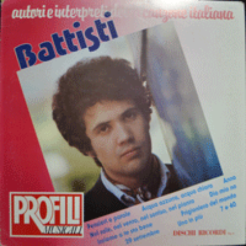 LUCIO BATTISTI - LUCIO BATTISTI (16 PAGE 책자 재중/ * ITALY ORIGINAL) MINT