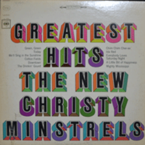 NEW CHRISTY MINSTRELS - GREATEST HITS ( American Folk music group / 투코리안스의 &quot;언덕에 올라&quot; 원곡/TODAY 수록/* USA ORIGINAL 1st press CS 9279 ) strong EX++