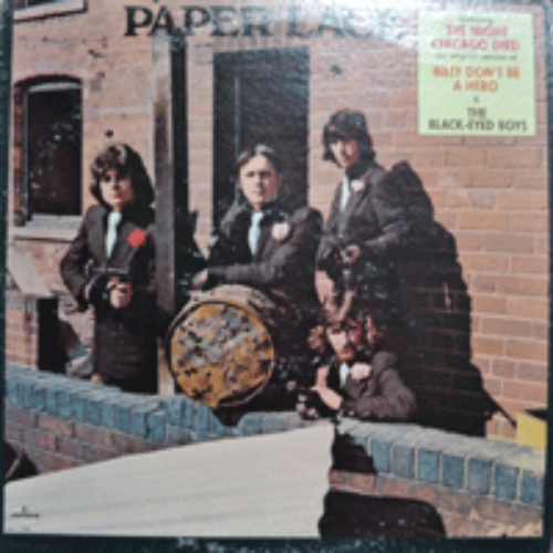 PAPER LACE - THE NIGHT CHICAGO DIED  (LOVE SONG 수록/* USA) EX++/NM