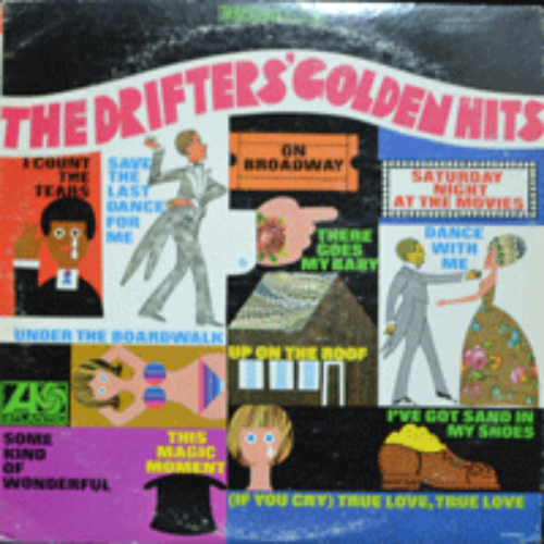 DRIFTERS - GOLDEN HITS (UNDER THE BOARDWALK/SAVE THE LAST DANCE FOR ME 수록/* USA) MINT