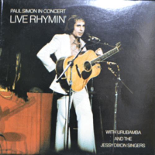 PAUL SIMON - LIVE RHYMIN&#039;  (American singer-songwriter/* USA ORIGINAL 1st press  PC 32855) MINT