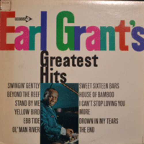 EARL GRANT - GREATEST HITS (THE END 수록/* USA 1st press) EX++