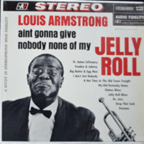 LOUIS ARMSTRONG - JELLY ROLL  (ST. JAMES INFIRMARY 수록/* USA 1st press) EX++