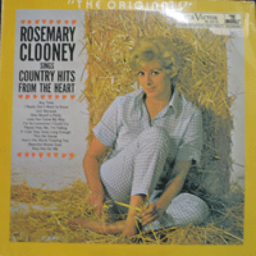 ROSEMARY CLOONEY - SINGS COUNTRY HITS FROM THE HEART (은희, 라나에로스포의 &quot;아름다운 갈색 눈동자&quot; BEAUTIFUL BROWN EYES 수록/* NETHERLANDS) MINT