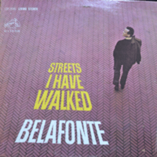 HARRY BELAFONTE - STREETS I HAVE WALKED (이명우 &quot;가시리&quot;원곡 NIGHT OF ROSES 수록/* USA) EX++~NM