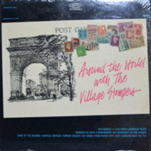 VILLAGE STOMPERS - AROUND THE WORLD WITH THE VILLAGE STOMPERS (* USA 1st press) MINT