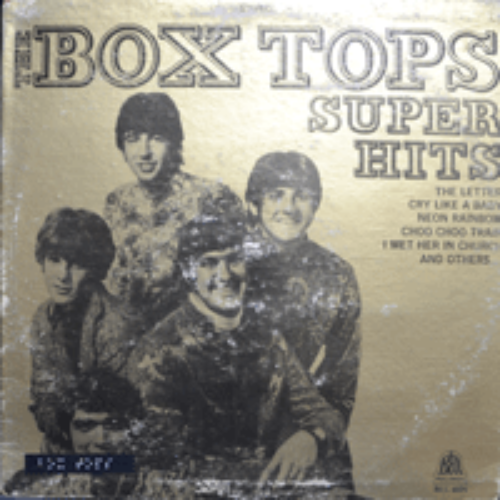 BOX TOPS - SUPER HITS  (* USA 1st PRESS) strong EX+