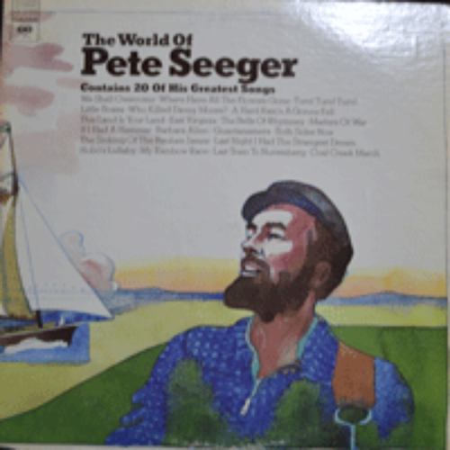 PETE SEEGER - THE WORLD OF PETE SEEGER  (2 LP/이연실의 &quot;소낙비&quot; 원곡 수록/USA) MINT-