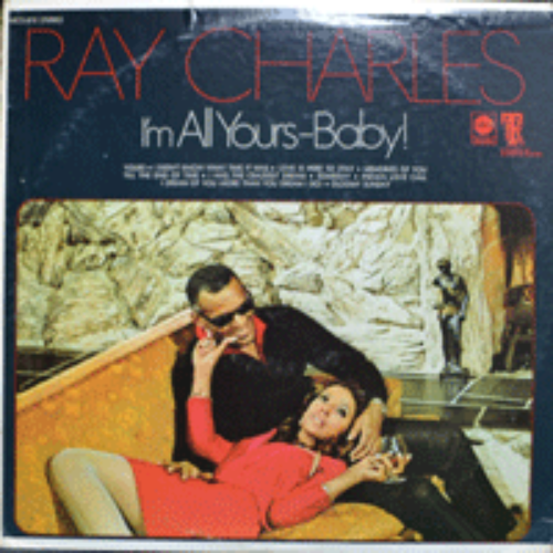 RAY CHARLES - I&#039;M ALL YOURS BABY (American Rhythm &amp; Blues singer, songwriter / GLOOMY SUNDA 수록/* USA ORIGINAL 1st press ABCS -675)  strong EX++/NM