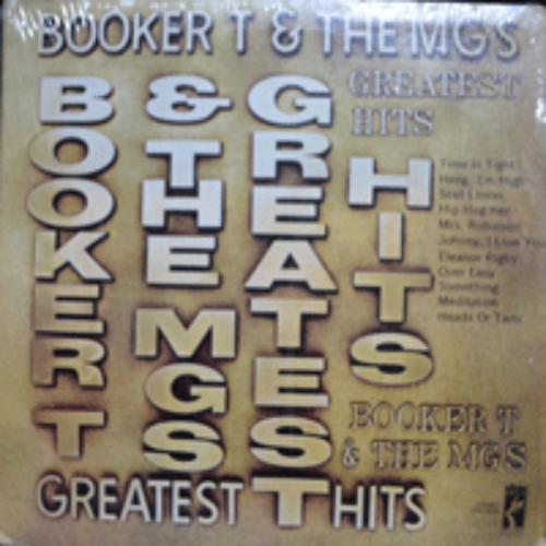 BOOKER T. &amp; THE MG&#039;S - GREATEST HITS  (시그널로 쓰인 명연주곡 TIME IS TIGHT 수록/* USA 1st press) EX++/NM