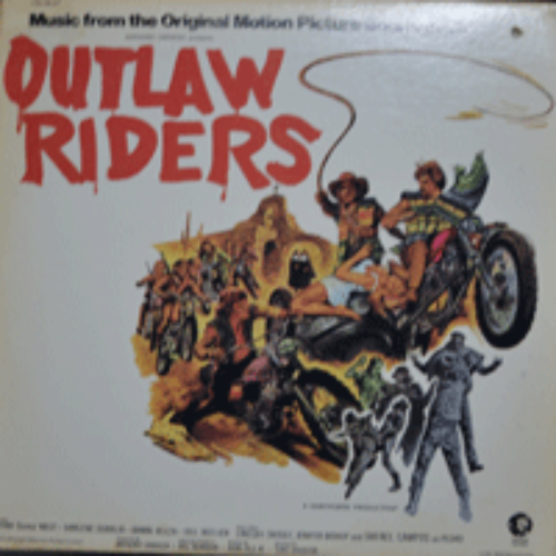 OUTLAW RIDERS - OST (SIMON STOKES AND THE NIGHTHAWKS의 처절한 BLUES 음악 WHICH WAY 수록/* USA) MINT-