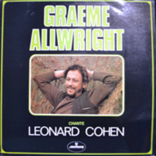 GRAEME ALLWRIGHT - chante LEONARD COHEN  (* FRANCE ORIGINAL) NM