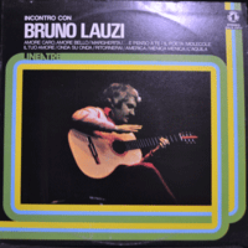 BRUNO LAUZI - INCONTRO CON BRUNO LAUZI (IL POETA 수록/ITALY ORIGINAL) LIKE NEW
