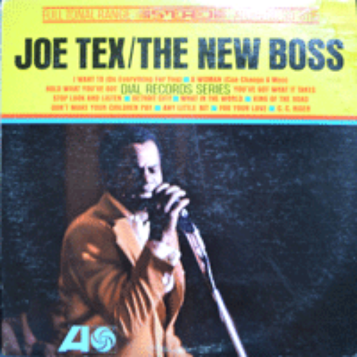 JOE TEX - THE NEW BOSS (조영남의 &quot;난 가고싶네&quot;의 원곡 DETROIT CITY 수록/1965년 USA 1st press) strong EX++
