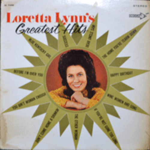 LORETTA LYNN - LORETTA LYNN&#039;S GREATEST HITS (USA) EX