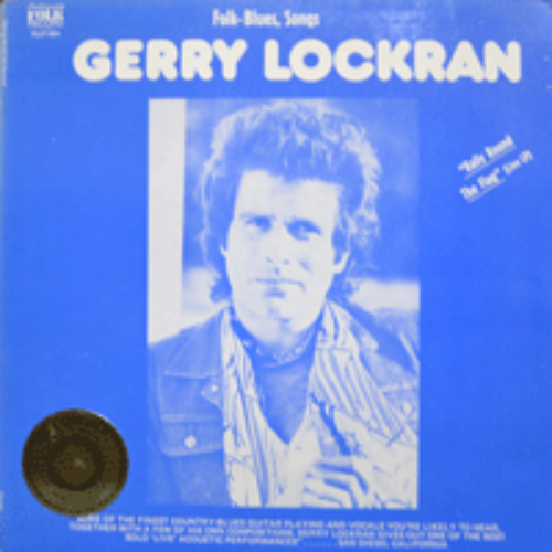 GERRY LOCKRAN - FOLK BLUES SONGS (FOLK BLUES의 진수 VERY GOOD FRIEND OF MINE/SUMMERTIME 수록/* GERMANY) MINT