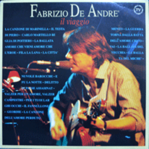 FABRIZIO DE ANDRE - IL VIAGGIO (은희의 &quot;사랑의 자장가&quot; 원곡 GEORDIE 수록/* ITALY ORIGINAL) MINT