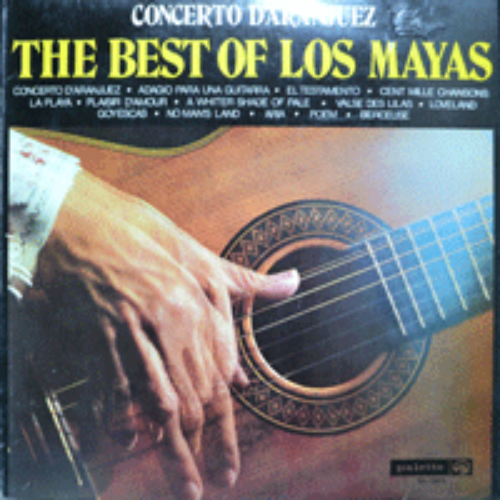LOS MAYAS - CONCERTO D&#039;ARANJUEZ THE BEST OF LOS MAYAS (그리스영화 LA PLAYA 의 오리지널 주제곡 수록/*EUROPE) NM
