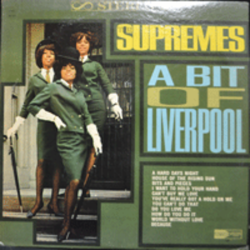 SUPREMES - A BIT OF LIVERPOOL (STEREO/&quot;해뜨는집&quot; HOUSE OF THE RISING SUN 수록/ * USA ORIGINAL 1st press) NM