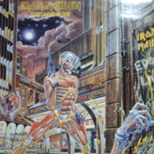 IRON MAIDEN - SOMEWHERE IN TIME ( 해설지) NM/NM-