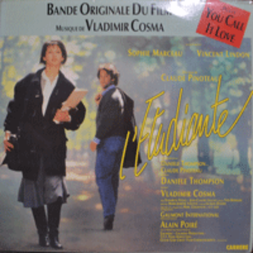 L&#039;ETUDIANTE (THE STUDENT) - OST (BY VLADIMIR COSMA/ YOU CALL IT LOVE) NM/EX++