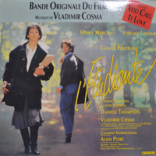 L&#039;ETUDIANTE (THE STUDENT) - OST (BY VLADIMIR COSMA/ YOU CALL IT LOVE) NM