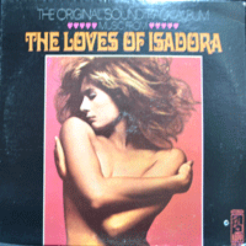 THE LOVES OF ISADORA - OST (MAURICE JARRE/&quot;맨발의 이사도라&quot; 영화음악&quot;/박인희 &quot;이사도라&quot; 원곡/*USA) NM-