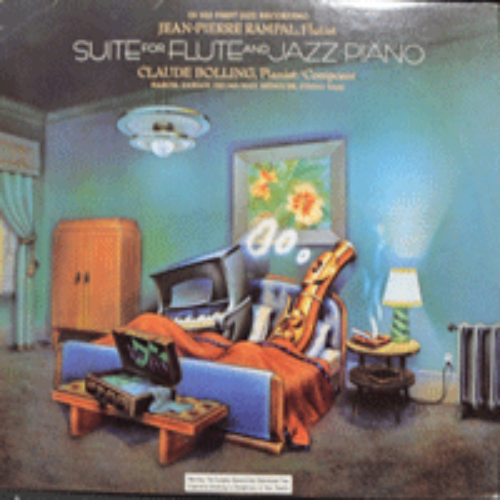 CLAUDE BOLLING/JEAN-PIERRE RAMPAL - SUITE FOR FLUTE AND JAZZ PIANO (LIKE NEW)