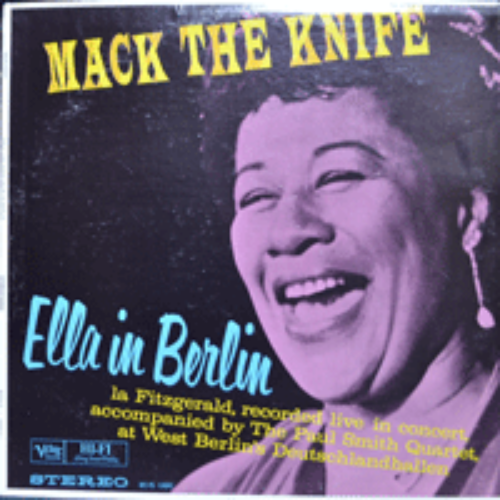 ELLA FITZGERALD - MACK THE KNIFE ELLA IN BERLIN (*  USA) strong EX++