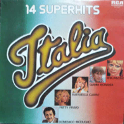 14 SUPERHITS ITALIA (LA BAMBOLA/&quot;방랑자&quot; 원곡 수록/* HOLLAND) MINT