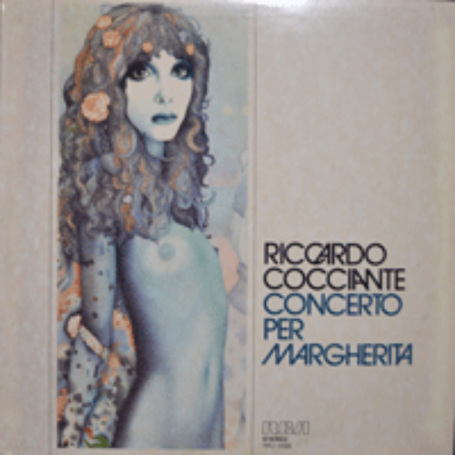 RICCARDO COCCIANTE - CONCERTO PER MARGHERITA  (ITALY CANTATORE/MARGHERITA 수록앨범/PROMO COPY/ * ITALY ORIGINAL 1st press) EX++/NM