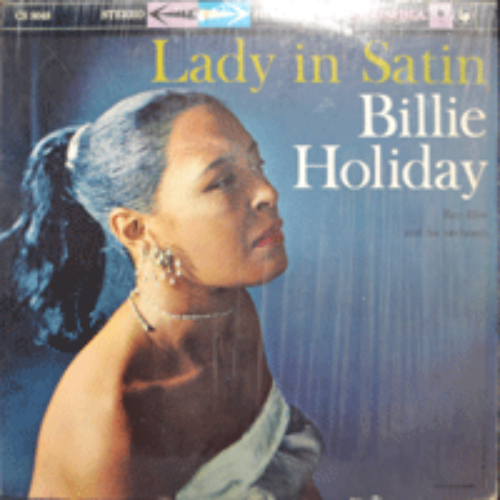 BILLIE HOLIDAY - LADY IN SATIN (1976년 Reissue/ * USA ORIGINAL One Eye-All Round Label CS 8048) MINT