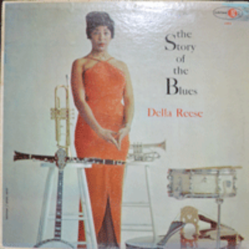 DELLA REESE - THE STORY OF THE BLUES (MONO/ ST. JAMES INFIRMARY 수록/* USA 1st press) EX+/EX++