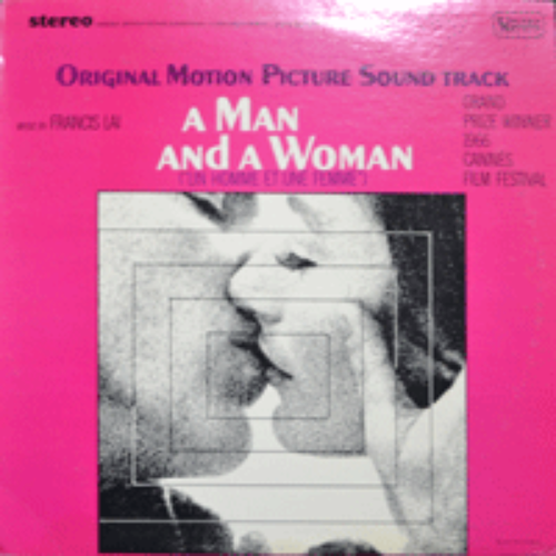 A MAN AND A WOMAN &quot;UN HOMME ET UNE FEMME&quot; - OST (MUSIC BY FRANCIS LAI/* USA) LIKE NEW