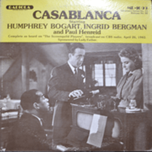 CASABLANCA - OST (HUMPHREY BOGART/INGRID BERGMAN/* USA ORIGINAL) MINT