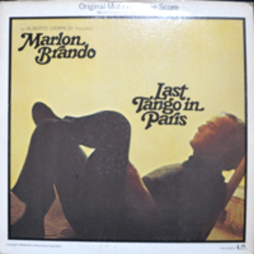 LAST TANGO IN PARIS - OST (MARLON BRANDO주연 1972년작/* USA) NM