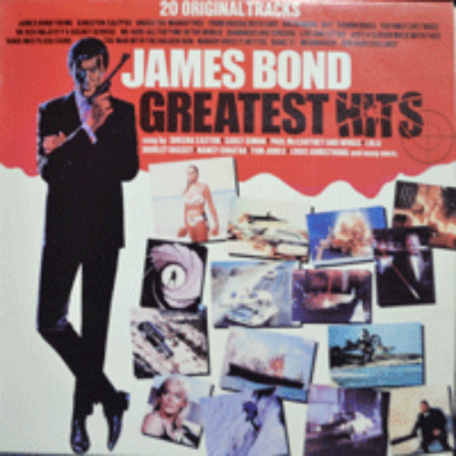 JAMES BOND - GREATEST HITS (OST/20 PORIGINAL TRACKS/* NEW ZEALAND) EX++
