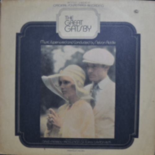 GREAT GATSBY 위대한 개츠비 - OST (2LP/ROBERT REDFORD, MIA FARROW 주연 1974년작/*  USA) EX++/NM