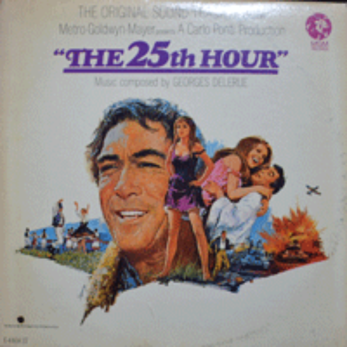 THE 25th HOUR &quot;25시&quot; - OST (ANTHONY QUINN, VIRNA LISI 주연 1967년작,C.VIRGIL GHEORGHIU 소설 영화화/* USA) LIKE NEW