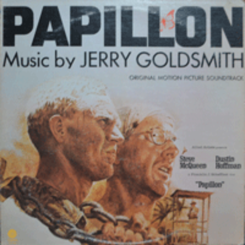PAPILLON - OST (STEVE McQUEEN/DUSTIN HOFFMAN/* USA 1st press) NM/MINT