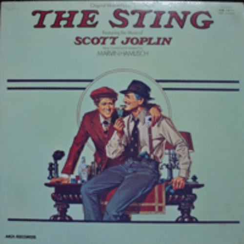 THE STING - OST (FEATURING THE MUSIC OF SCOTT JOPLIN/PAUL NEWMAN, ROBERT REDFORD 주연의 1973년작/피아노 즉흥연주가 빼어난 영화/* JAPAN) EX++