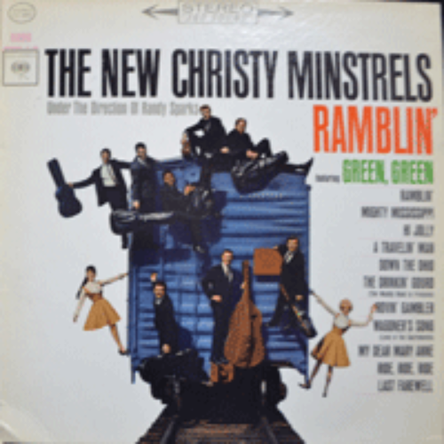 NEW CHRISTY MINSTRELS - RAMBLIN&#039;  (American Folk music group /  투코리안스의 &quot;언덕에 올라&quot; /현경과 영애의 &quot;아름다운 사람&quot;  원곡 수록/* USA ORIGINAL 1st press CS 8855) strong EX++/EX++