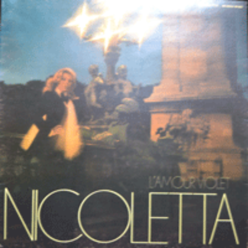 NICOLETTA - L&#039;AMOUR VIOLET (FRANCE SINGER SONGWRITER/* FRANCE ORIGINAL) NM
